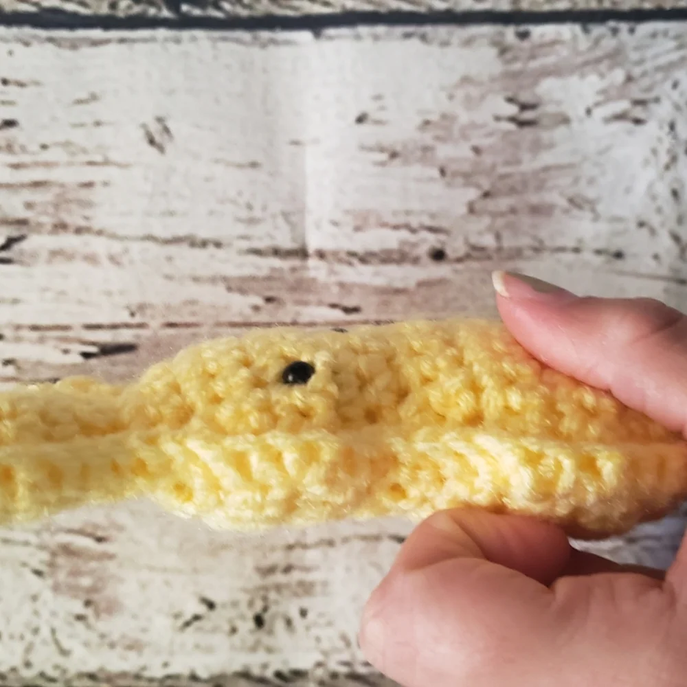Yellow crochet Easter Peep